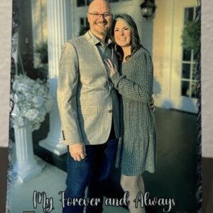Personalized 8" x 10" Slate Photo